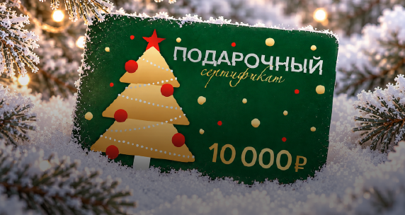 ПОДАРОЧНЫЕ СЕРТИФИКАТЫ